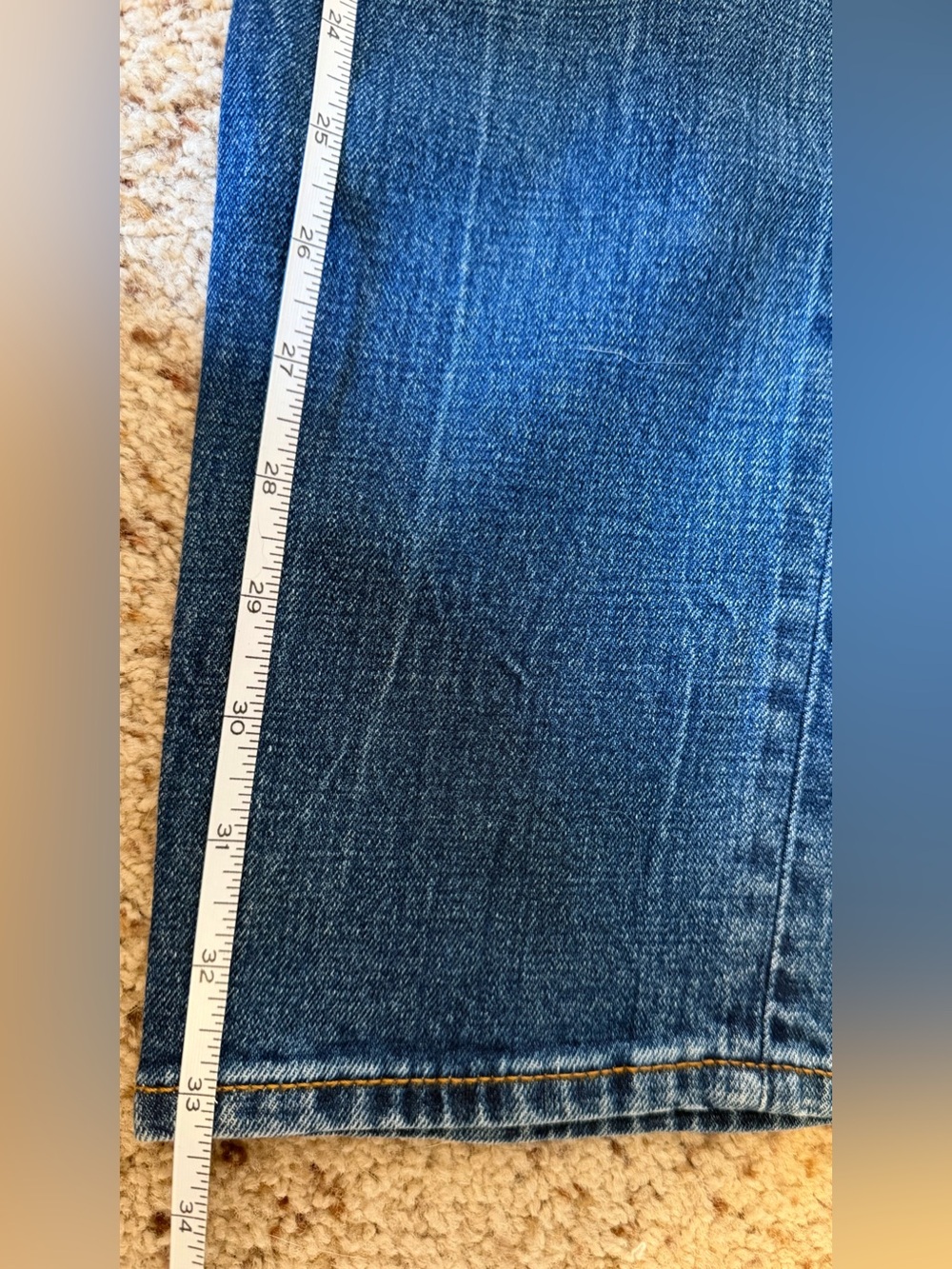 Abercrombie Curve Love Ultra High Rise Slim Straight Jeans, Size 28/6 Long - Picture 10 of 10